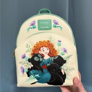 Loungefly Disney Pixar Brave Merida & Cubs Mini Backpack NEW WITH TAGS